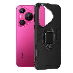 Θήκη κινητού Techsuit Silicone Shield for Huawei Pura 70 Black