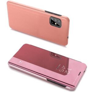 Θήκη κινητού For Samsung Galaxy A20S Clear View Book  Pink