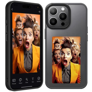 Θήκη κινητού Techsuit SmartScreen NFC for iPhone 15 Pro Black