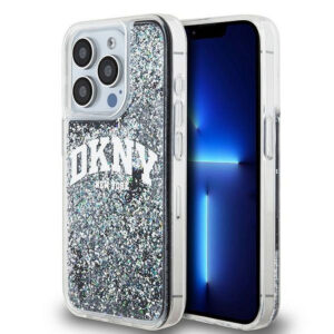 Θήκη Κινητού DKNY Liquid Glitter Arch Logo for Apple iPhone 14 Pro TPU Black