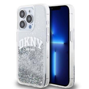 Θήκη Κινητού DKNY  Liquid Glitter Arch Logo for Apple iPhone 14 Pro TPU Clear