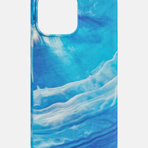 Θήκη κινητού Bodyguardz Carve Marble MagSafe for iPhone 15 Pro Max Blue/White