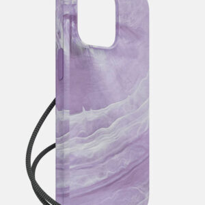 Θήκη κινητού Bodyguardz Carve Marble MagSafe for iPhone 15 Pro Max Purple/White