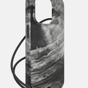 Θήκη κινητού Bodyguardz Carve Marble MagSafe for iPhone 15 Pro Black/White