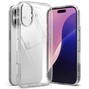 Θήκη κινητού Ringke Fusion for iPhone 16 TPU Clear