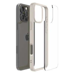 Θήκη κινητού Spigen Ultra Hybrid for iPhone 16 Pro Natural Titanium