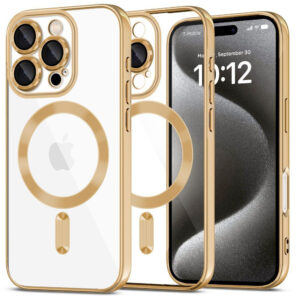 Θήκη κινητού Tech Protect Magflex MagSafe for iPhone 16 Pro Shiny Gold