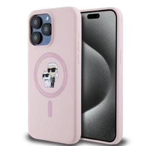 Θήκη Κινητού Karl Lagerfeld Liquid Silicone MagSafe for Apple iPhone 14 Pro TPU Pink