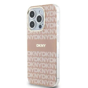 Θήκη Κινητού DKNY Repeat Pattern Tonal Stripe Magsafe for Apple iPhone 14 Pro TPU Pink