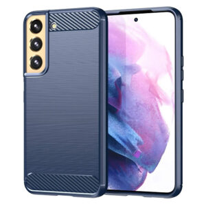 Θήκη κινητού Techsuit Carbon Silicone for Samsung Galaxy S21 Plus 5G Blue