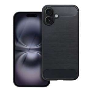Θήκη κινητού Forcell Carbon for iPhone 16 Plus Black