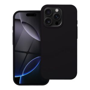 Θήκη κινητού Forcell Silicone for iPhone 16 Pro Black
