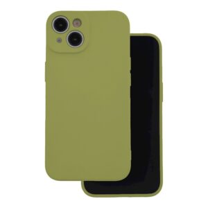 Θήκη κινητού Oem Silicone for iPhone 16 6,1" Olive
