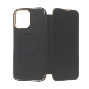 Θήκη κινητού Oem Smart Gold Frame Mag for iPhone 12 Pro Max 6,7" Black