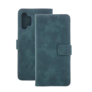 Θήκη κινητού Oem Smart Velvet for iPhone 15 Pro Max 6,7" Dark Green
