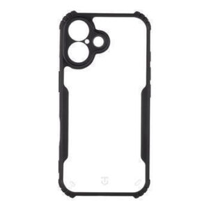 Θήκη κινητού Tactical Quantum Stealth Cover for iPhone 16 Clear/Black