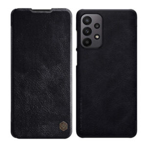 Θήκη κινητού Nillkin Qin Prop Plain Leather for iPhone 16 Black