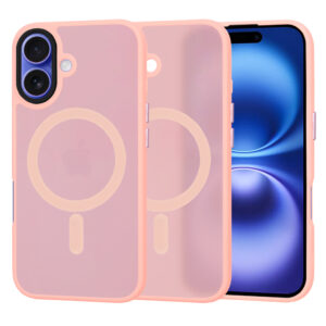 Θήκη κινητού Techsuit HaloFrost Series for iPhone 16 Pink