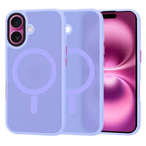 Θήκη κινητού Techsuit HaloFrost Series for iPhone 16 Plus Light Purple