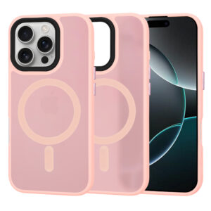 Θήκη κινητού Techsuit HaloFrost Series for iPhone 16 Pro Pink