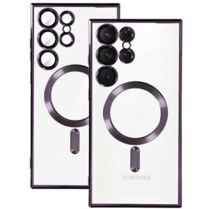 Θήκη κινητού Forcell Electro Mag Cover Compatible with MagSafe for Samsung S24 Black