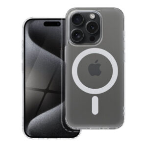 Θήκη κινητού Forcell Frost Mag Cover Compatible with MagSafe for iPhone 11 Pro Transparent