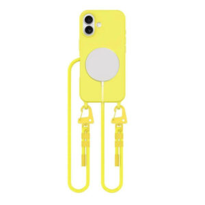 Θήκη κινητού Tech Protect Magnecklace MagSafe for  iPhone 16 Canary Yellow