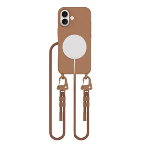 Θήκη κινητού Tech Protect Magnecklace MagSafe for iPhone 16 Chocolate Brown