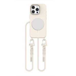 Θήκη κινητού Tech Protect Magnecklace MagSafe for iPhone 16 Pro Max Latte