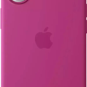 Θήκη κινητού Apple Silicone with MagSafe for iPhone 16 Fuchsia