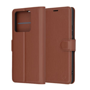 Θήκη κινητού Techsuit Leather Folio for Xiaomi 14T Brown