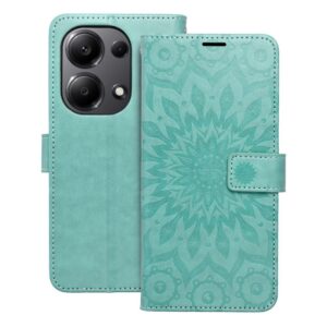 Θήκη κινητού Forcell Mezzo Book for Xiaomi Redmi Note 13 Pro 4G / Poco M6 Pro 4G Mandala Green