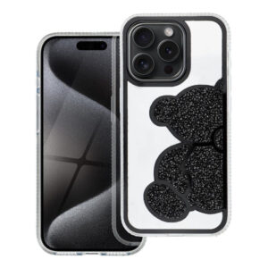 Θήκη κινητού Forcell Teddy Bear for iPhone 16 Plus  Black