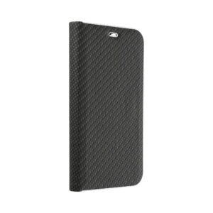 Θήκη κινητού Forcell Luna Book Carbon for Xiaomi 14 Ultra Black
