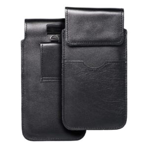 Θήκη κινητού Royal Leather Universal Flap Poket 2XL/Samsung A12/Redmi Note 9/Redmi Note 10 Pro Black