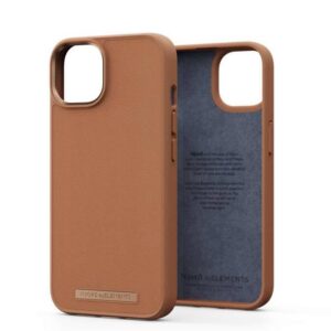 Θήκη κινητού Njord "Genuine" Cover for Apple iPhone 14 Cognac