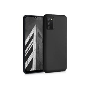 Θήκη κινητού Silicon  for Samsung A02S black