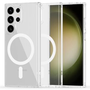 Θήκη κινητού Techsuit MagSafe Pro for Samsung Galaxy S24 Ultra Transparent