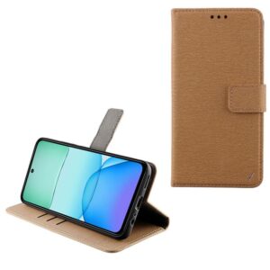 Θήκη κινητού Volte-Tel Allure Magnet Book Xiaomi Redmi 13/Poco M6 4G Gold