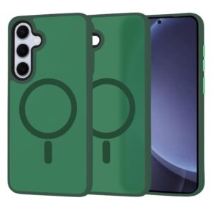 Θήκη κινητού Techsuit HaloFrost MagSafe Series for Samsung Galaxy S25 Plus Midnight Green