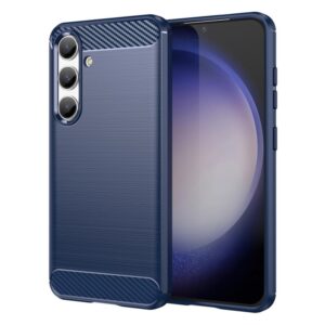 Θήκη κινητού Techsuit Carbon Silicone for Samsung Galaxy S24 FE Blue