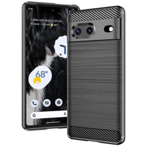 Θήκη κινητού Techsuit Carbon Silicone for Google Pixel 7 Black