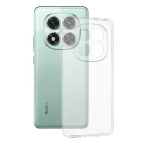 Θήκη κινητού Techsuit Clear Silicone for Xiaomi Redmi Note 14 Pro 5G / Poco X7 Transparent