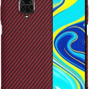 Θήκη κινητού Techsuit Carbonite FiberShell for Xiaomi Redmi Note 9S / Note 9 Pro / Note 9 Pro Max Red