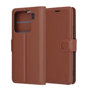Θήκη κινητού Techsuit Leather Folio for Xiaomi 15 Brown