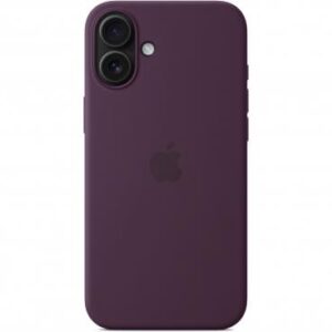 Θήκη κινητού Apple Silicone with MagSafe for Apple iPhone 16 Plus Plum