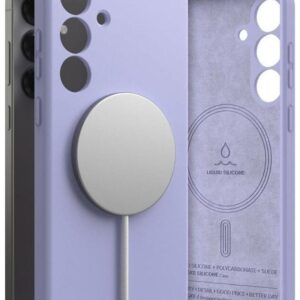 Θήκη κινητού Ringke Silicone Magnetic MagSafe for Samsung Galaxy S25 Plus Lavender