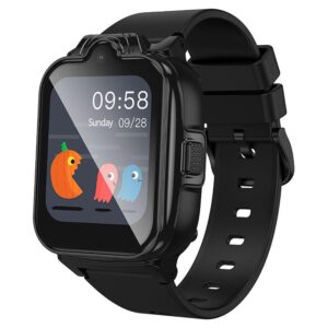 Smartwatch Hoco for Kids with Call Function 4G , GPS , WiFi, SOS Alarm Y104 Black