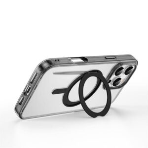 Θήκη κινητού WIWU Magsafe iShield Ultra for iPhone 16 6,1" transparent black MCC-201