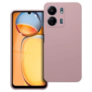 Θήκη κινητού Forcell Silicone 2mm for Xiaomi Redmi 13C Sand Pink